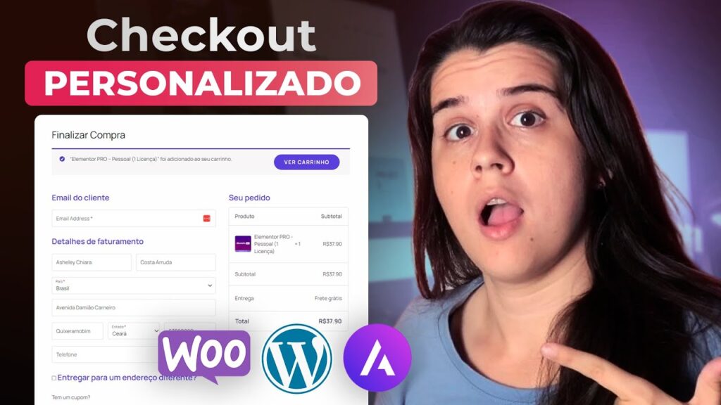 personalizar checkout do woocommerce